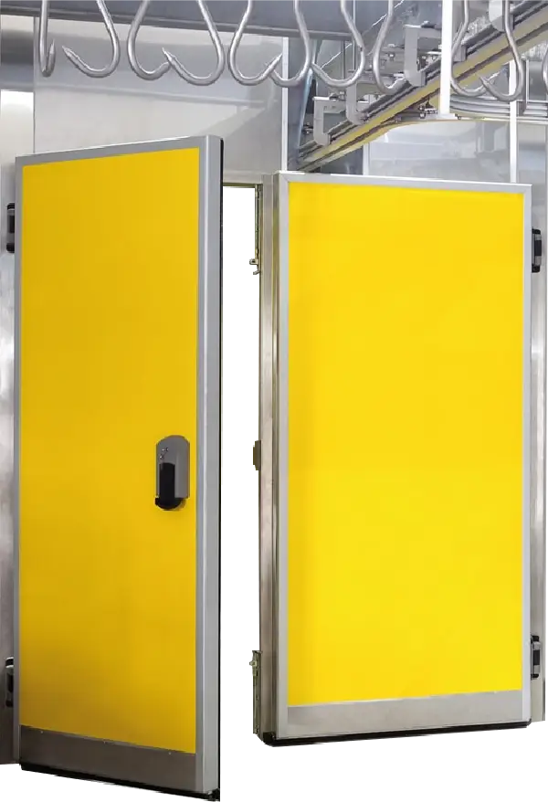 Double Wing Hinged Cold Room Doors 2