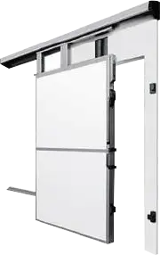 Monorail Sliding Cold Room Doors 180x285