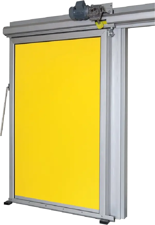 Motorized Sliding Cold Room Doors 1